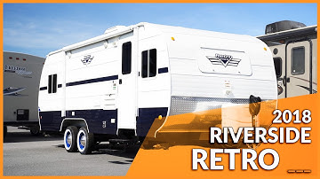 Retro Vibes! 2018 Riverside RV Retro 199FKS Travel Trailer Virtual Tour | Beckley