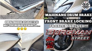 LOCKING FRONT BRAKE Problem in Suzuki Burgman SOLVED! | DPOL MOTOR PARTS |Mark MotoFood Vlog