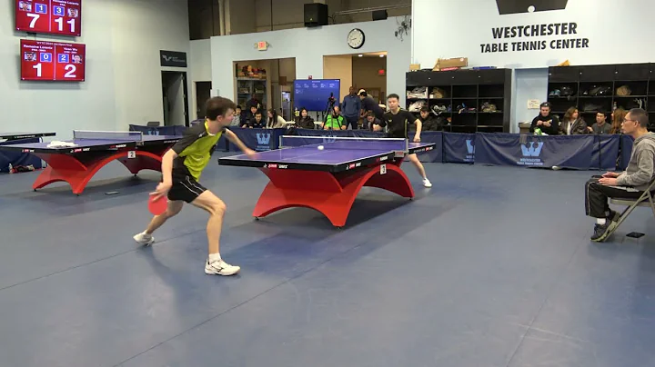 Westchester Table Tennis Center January 2024 Open Singles Finals, Romain Lorentz vs Yiren Yu - 天天要聞
