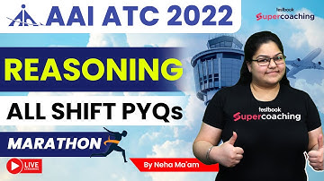 AAI ATC 2022 Reasoning Previous Year Question | 2022 के सभी Shift Reasoning Questions | Neha Ma