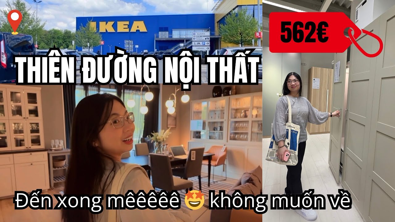 Cuộc sống Đức| Du học sinh đi mua tủ quần áo hết nửa tháng lương 💸😳