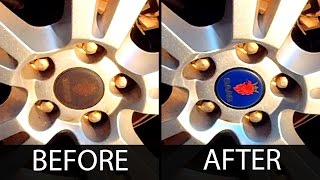 How To Clean Saab Wheel Emblems in 15 Seconds or Less