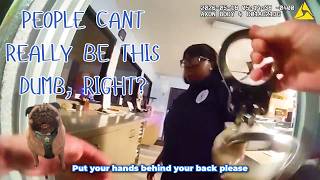 Security Guard Refuses to Open the Gate to Let an Officer Through During a Traffic Stop!