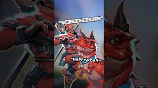 Angela is OBSESSED with Devil Dinosaur 🦖 (and rightfully so! #Marvel #MarvelRivals #MCU