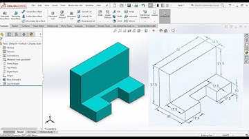 Solidworks Tutorial for Beginners Exercise 1 | by CAD CAM Training