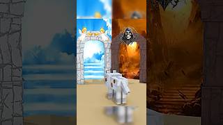 🥺Heaven Or Hell For The Dog??🥺 #minecraft  #wholesome  #minecraftshorts