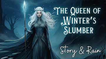 Fairytale with RAIN Sounds | The Queen of Winter’s Slumber | Bedtime Story for Grown Ups