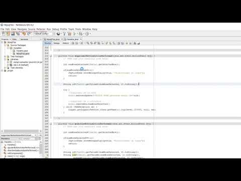 Gestion base de donnée avec java (Netbeans) | partie 3