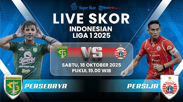 🔴 PERSEBAYA SURABAYA VS PERSIJA JAKARTA Indonesian Liga 1 2025 #persijajakarta #persebayasurabaya