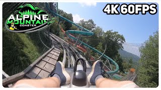 Alpine Mountain Coaster on-ride 4K POV @60fps - Mountain Creek, Vernon NJ