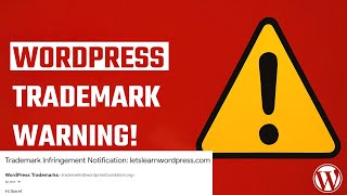 Official Warning We Used The Word Wordpress And This Happened