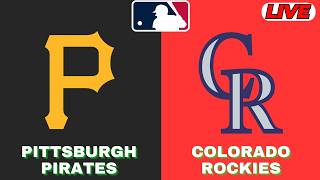 🔴LIVE : Pittsburgh Pirates Vs Colorado Rockies | MLB 2026 | MLB Live Baseball Score