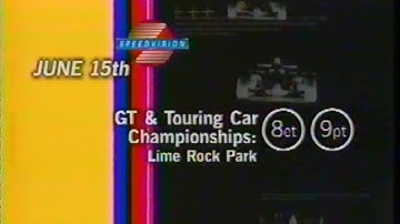 2001 Speedvision GT & Touring Cam Championships Commercial June15