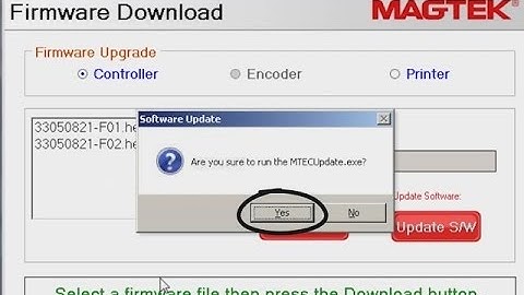 ExpressCard 2000 How to Update the Software and Firmware - Spring 2017