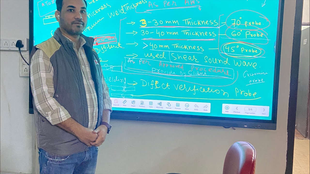 Ultrasonic Testing (UT) Calibration Angle Probe | NDT | QAQC | Babar Shaikh | Live | online