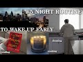 Night Routine to Wake Up Early | 9-5 Work Night Routine
