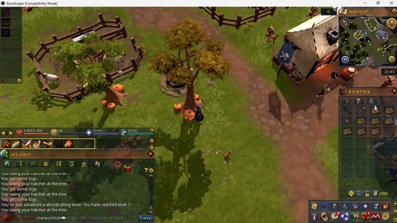 [{(Runescape | Ultimate Ironman #3)}] Get Food