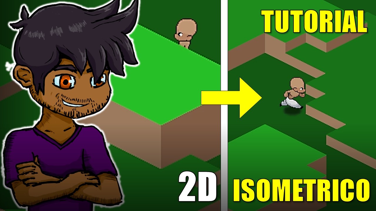 Como fazer um jogo isometrico em 2D? Tutorial - exemplo na Godot - YouTube