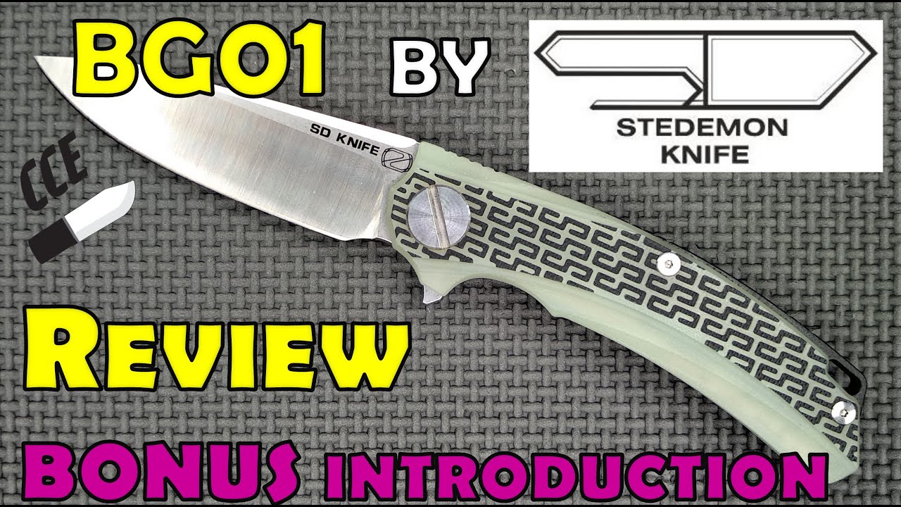 Review of the Stedemon BG01xx Folder with BONUS introduction