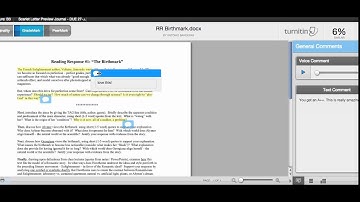 Turnitin Student View on Schoology