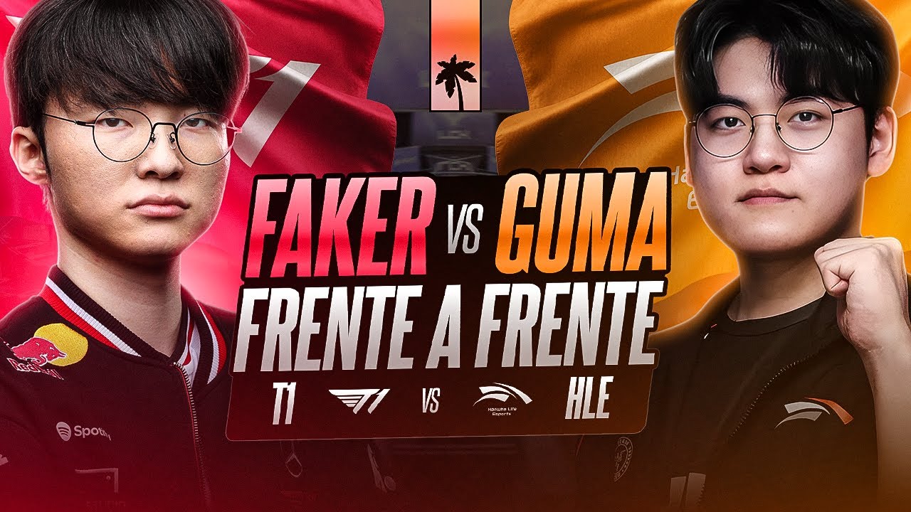 T1 vs HLE: FAKER CONTRA GUMAYUSI PELA PRIMEIRA VEZ NA LCK