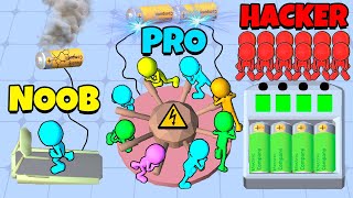 NOOB vs PRO vs HACKER - Human Electric Company