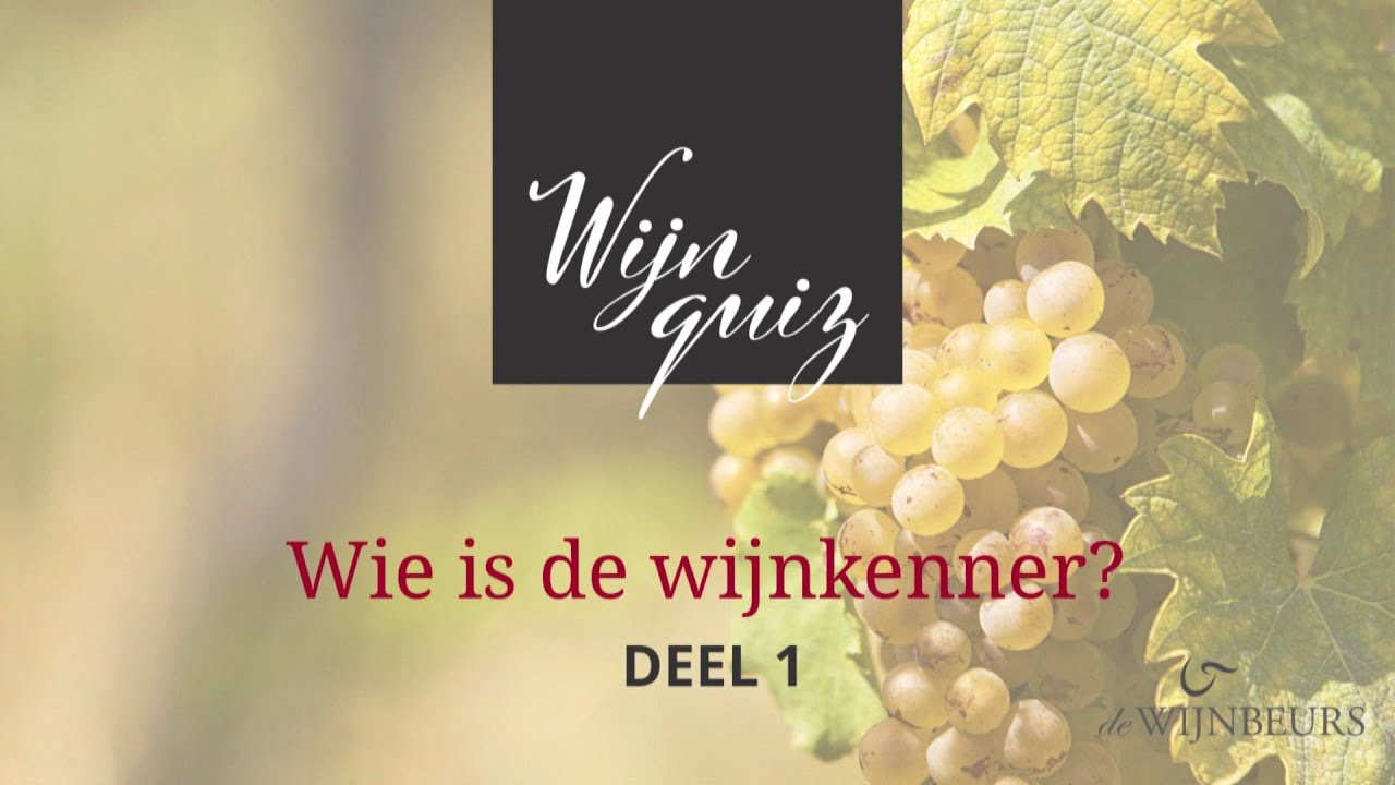 Bent u een echte wijnkenner? Doe de test! 🍷 Deel 1