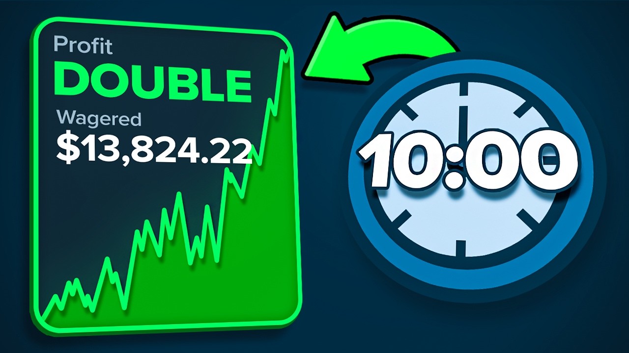 У МЕНЯ ЕСТЬ 10 ​​МИНУТ, ЧТОБЫ УДВОИТЬ СВОЙ БАЛАНС!