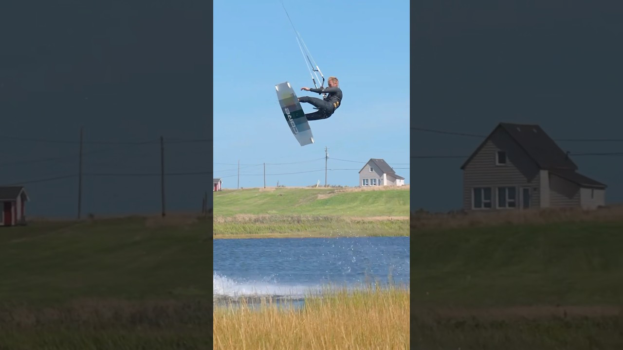 Diving in to the 2nd rotation // kiteboarding