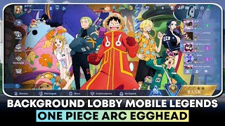 Terbaru! | Background Lobby Mobile Legends One Piece | Backgroud Patch Chip