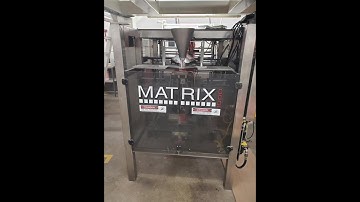 Matrix Vertical Form, Fill and Seal Machine - Stock# 72628001