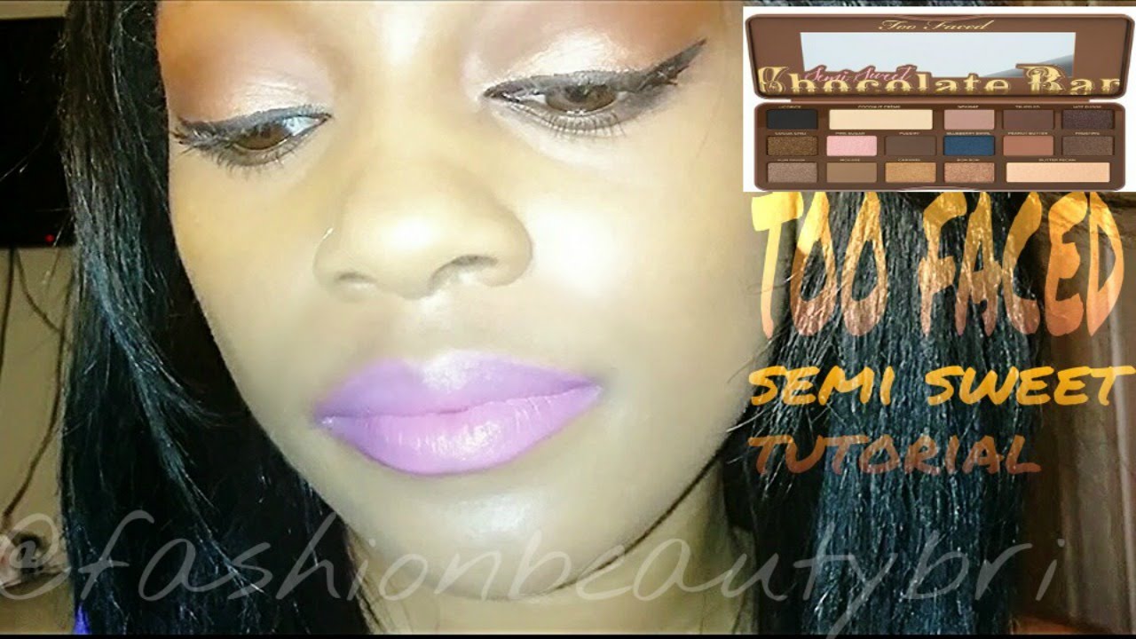 Too Faced Semi Sweet Tutorial