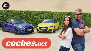 Audi A1 Sportback vs MINI Cooper | Prueba Comparativa / Test / Review en español | coches.net thumbnail