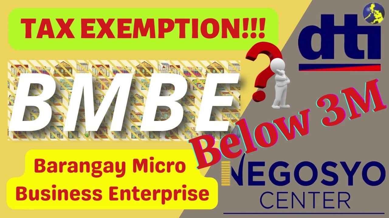 BMBE REGISTRATION BARANGAY MICRO BUSINESS ENTERPRISE APPLICATION BMBE REGISTRATION BARANGAY MICRO BUSINESS ENTERPRISE APPLICATION