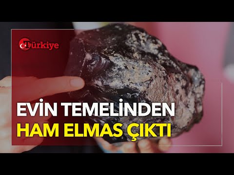 Evinin Temelinde  Sentetik Ham Elmas Buldu | Şimdi Satmak İstiyor