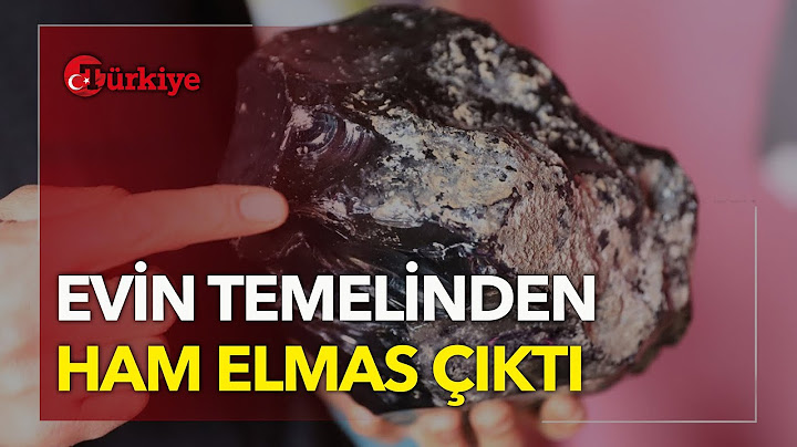 Evinin Temelinde  Sentetik Ham Elmas Buldu | Şimdi Satmak İstiyor