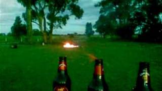 Explosion, 44 Gallon Drum goes WOOSHKA!!!