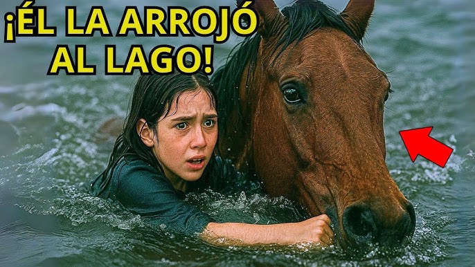 HOMBRE RICO EMPUJA A SU HIJA EN SILLA DE RUEDAS HACIA LA CORRIENTE, pero lo  que el CABALLO hace... - YouTube