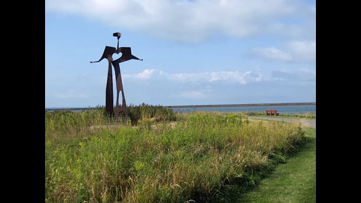 Larry Griffis, Jr's "Flat Man" sculpture moves to the Outer Harbor Buffalo