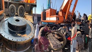 Hitachi Excavator Swing Bearingreplacement Complete Fitting Proces Pk Skills