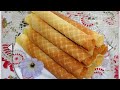 вафельные трубочки, проще не придумаешь! 🧇 waffles