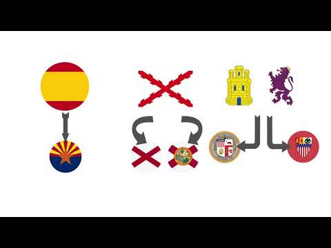 &iquest;Sab&iacute;as que muchas de las banderas y escudos de EEUU recuerdan el legado espa&ntilde;ol del pa&iacute;s?