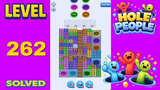 Hole People Level 262 - PUZZLE SOLVED