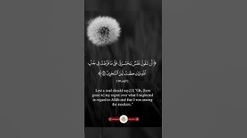 (..أن تقول نفس يا حسرتى على ما فرطت في جنب الله) تلاوة خاشعة ياسر الدوسري #ياسر_الدوسري