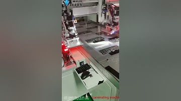 #shorts #laminatingmachine  Automatic high precision laminating machine for mobile phone cover plate