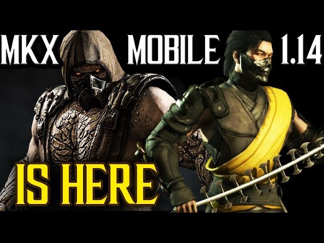 Galáxia Mortal Kombat : Atualização 1.14 para MKX Mobile