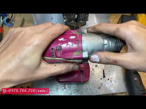 Video Sửa máy bắt vít hitachi nhật bãi bóp cò è è không chạy - youtube
