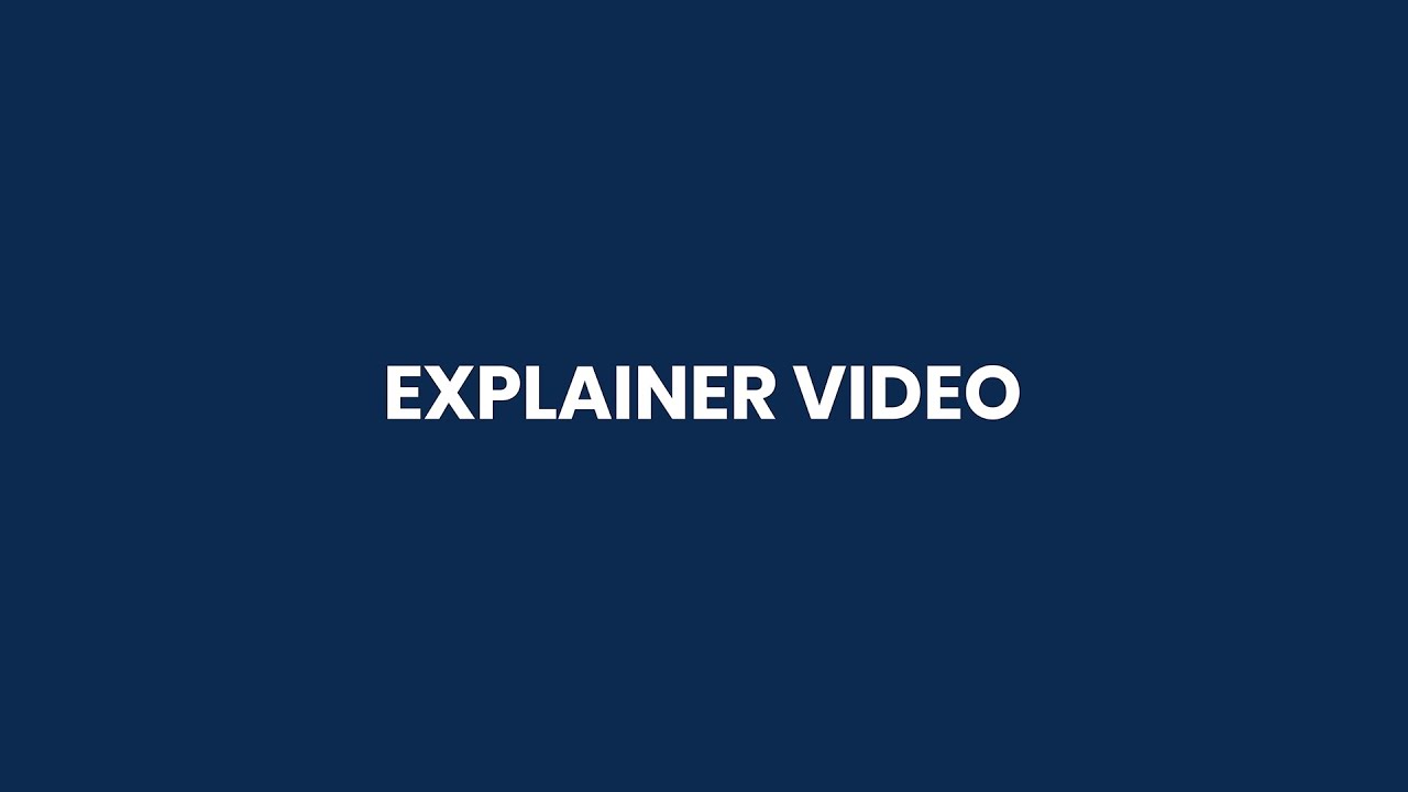 Explainer Video - YouTube