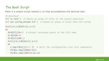 Creating a Bash Script to Copy and Rename Multiple Files Based on a Config File