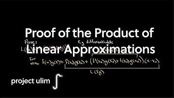 Proof of the Product of Linear Approximations | Single Variable Calculus | Project Ulim